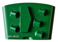 Golvslipsegment RELLOXX för HTC Grön PCD T-Rex Super Type (A) Medurs